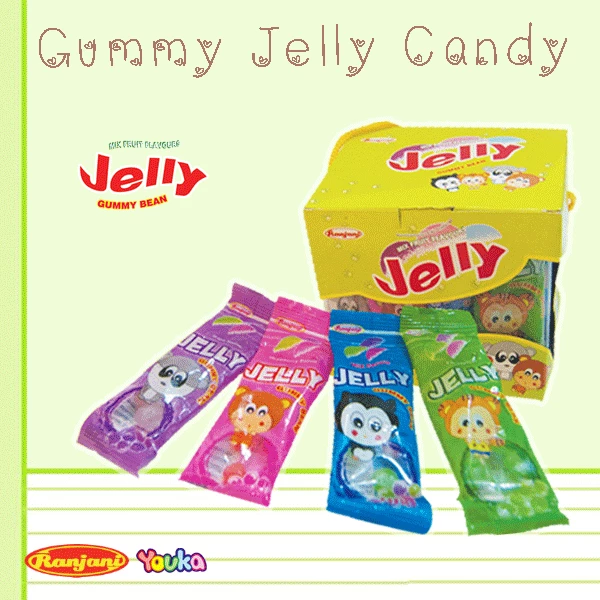 Gummy Jelly Bean Candy