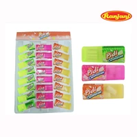 PIDI CHEWING MIX GUM CANDY ASSORTED FRUIT FLAVOR (1 LAYER *  24 PCS * 7 GRAM)